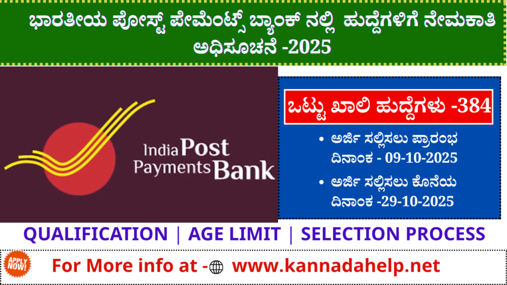 IPPB Recruitment 2025