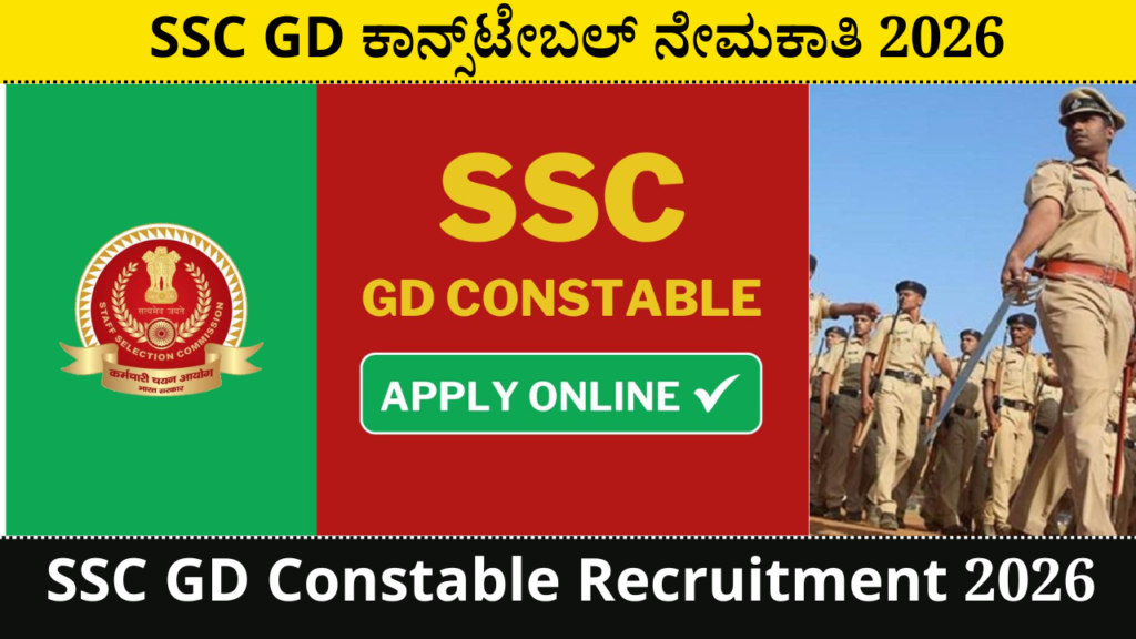SSC GD Constable Recruitment 2026